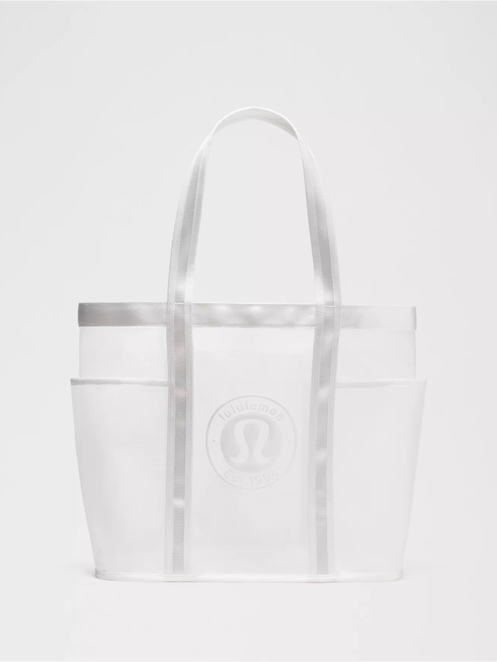 Lululemon┆20L┆Daily Multi-Pocket Mesh Tote Bag┆White┆424